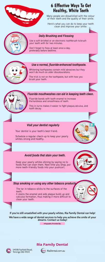 6 Effective Ways to Keep Your Teeth Healthy and White